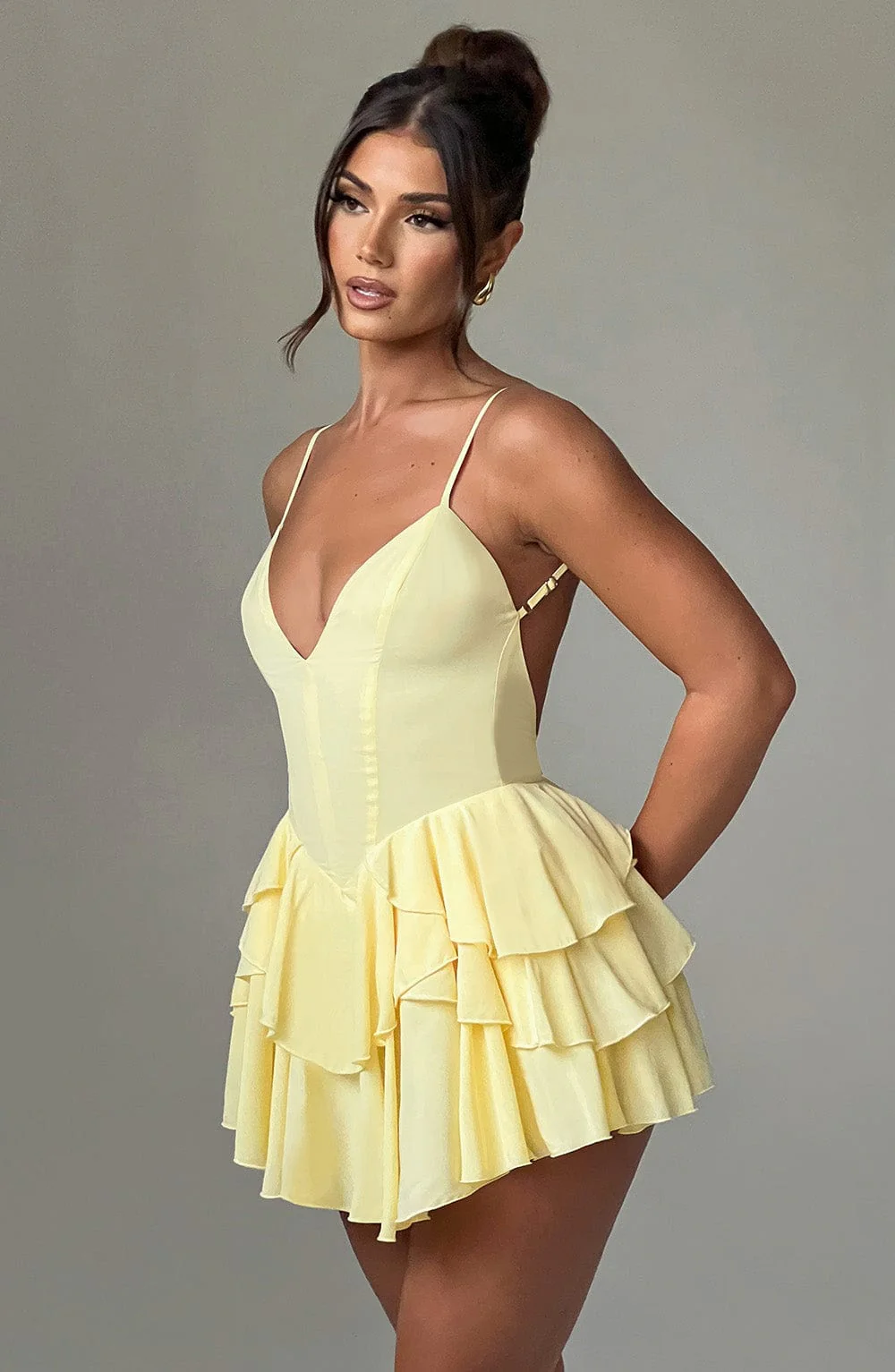 Veena Playsuit - Lemon - Image 3