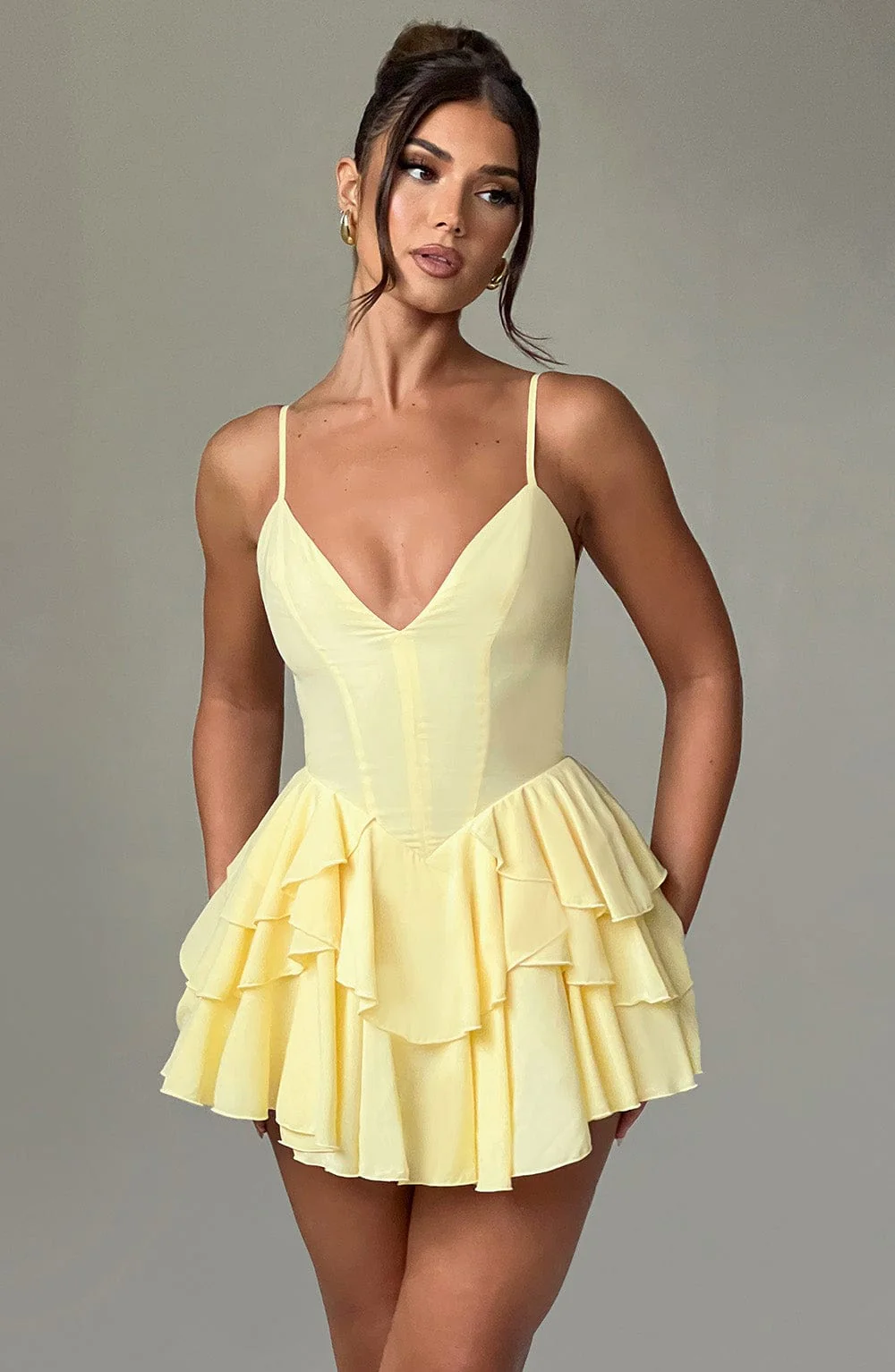 Veena Playsuit - Lemon - Image 9