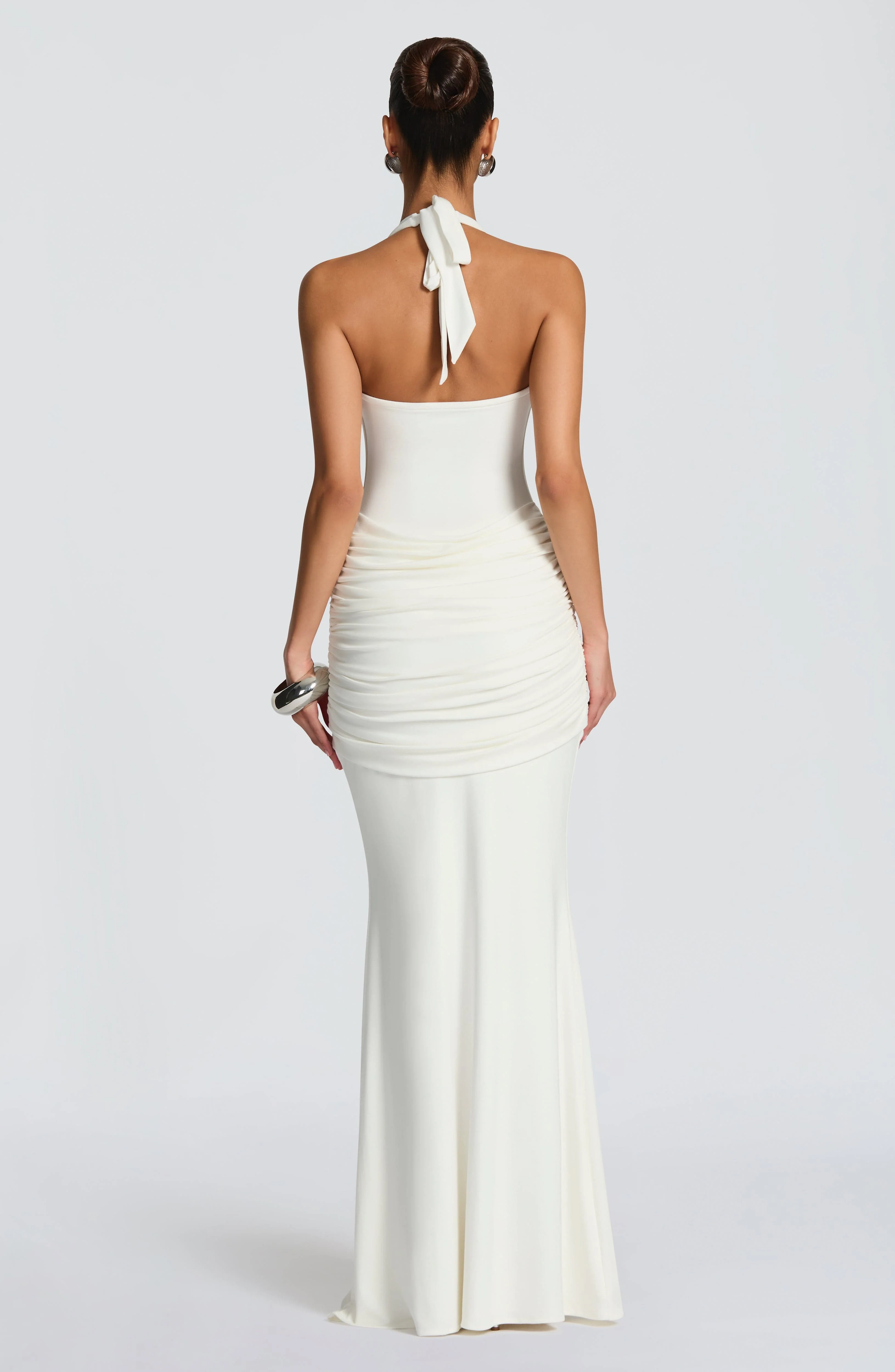 Veneda Maxi Dress - Ivory - Image 2