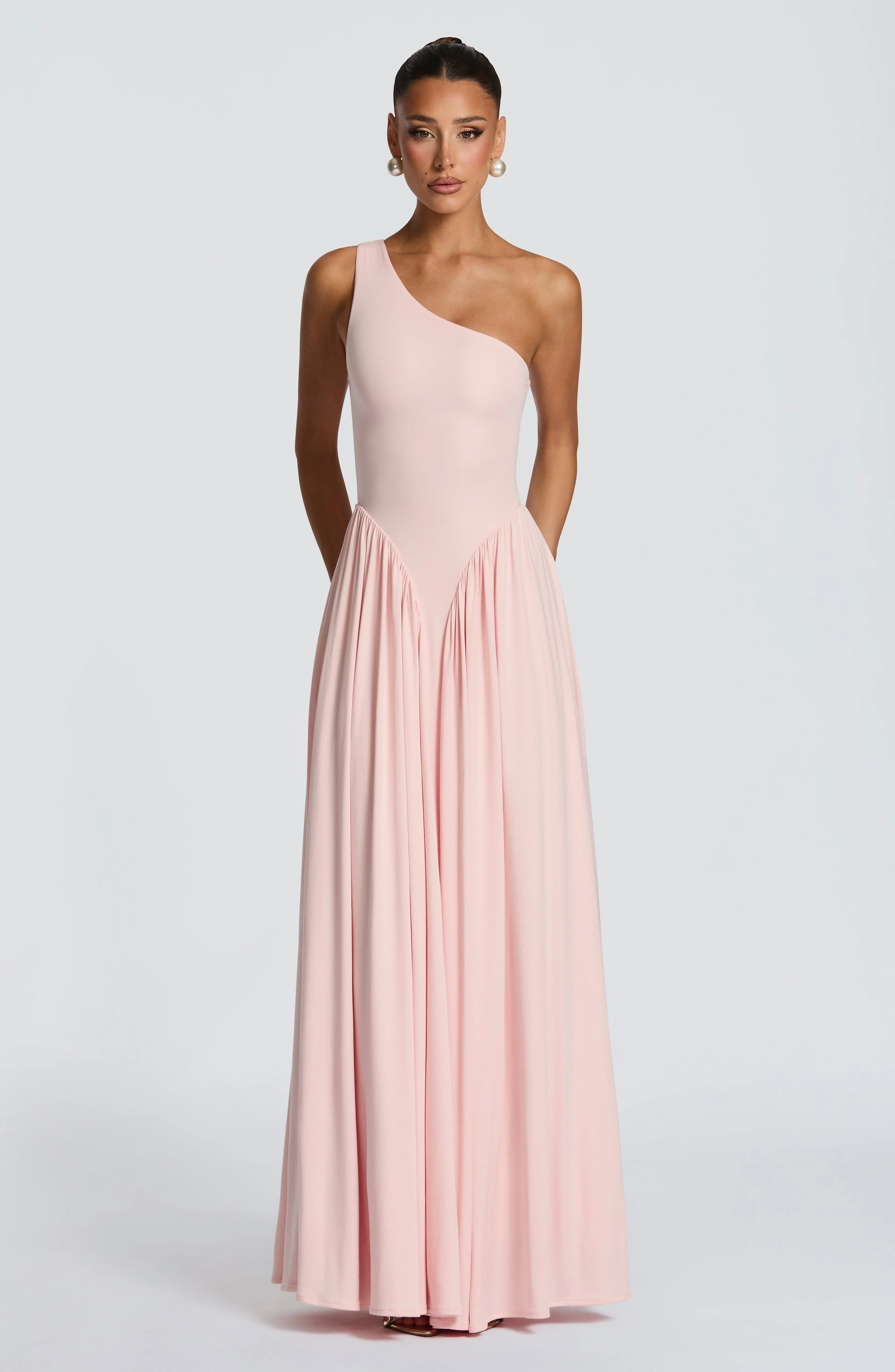 Vespera Maxi Dress - Soft Blush - Image 3