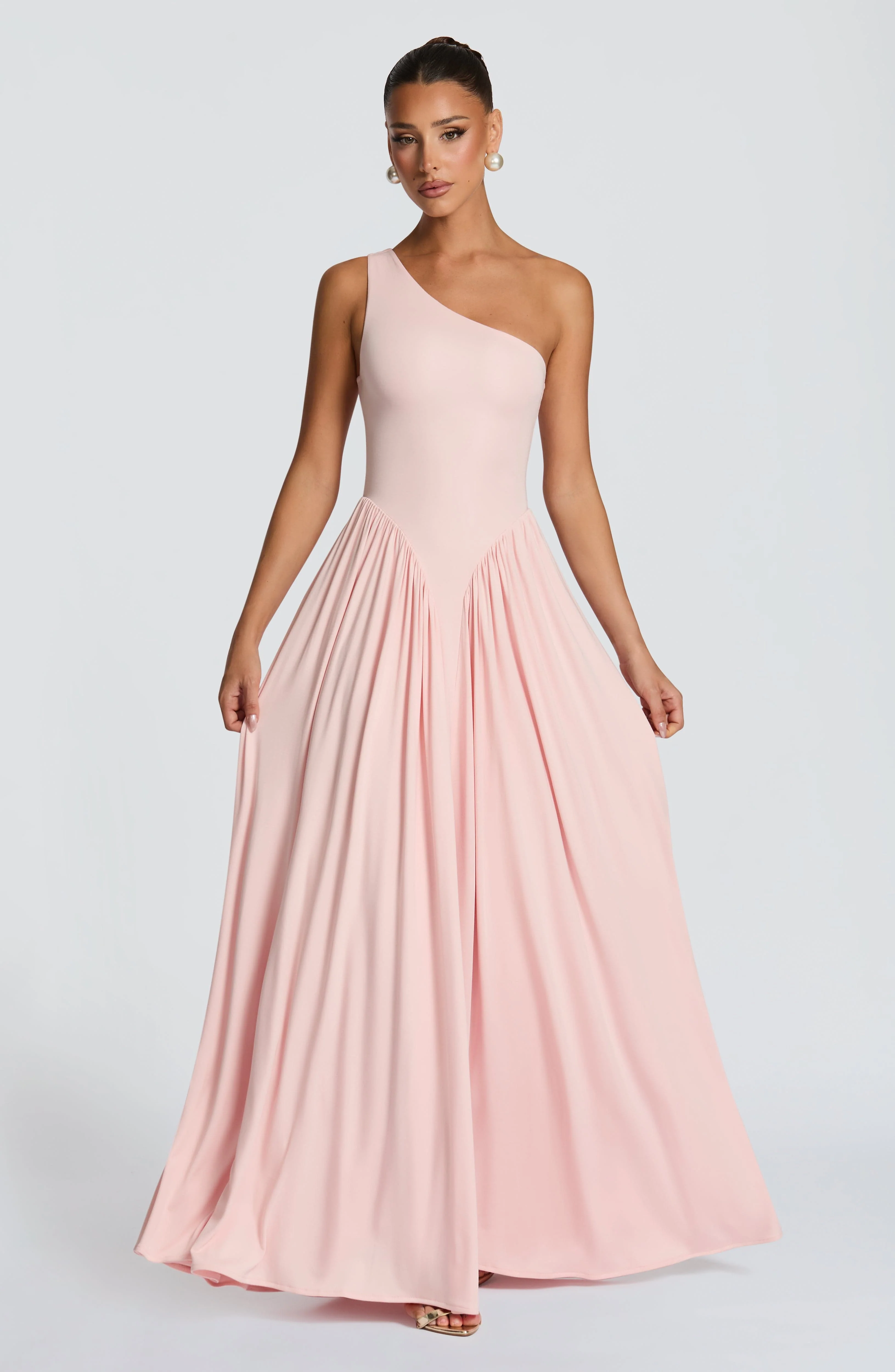 Vespera Maxi Dress - Soft Blush - Image 4