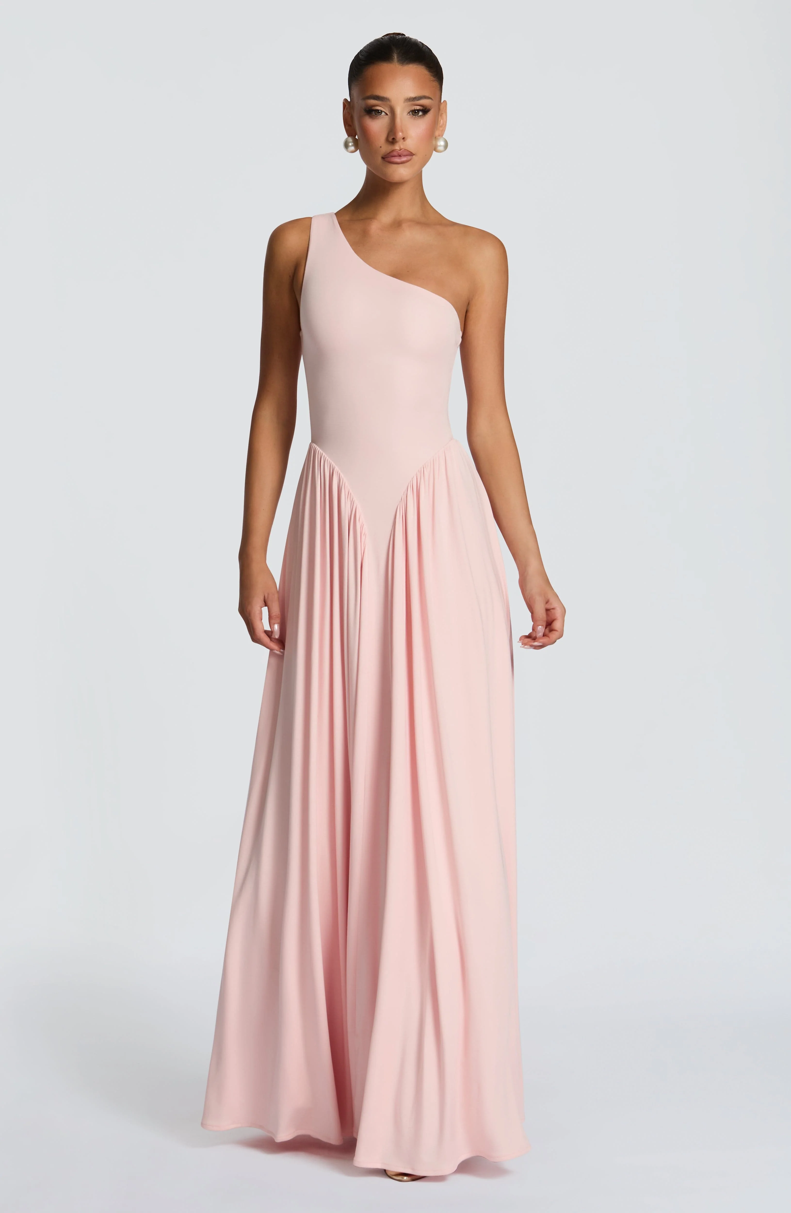 Vespera Maxi Dress - Soft Blush - Image 7