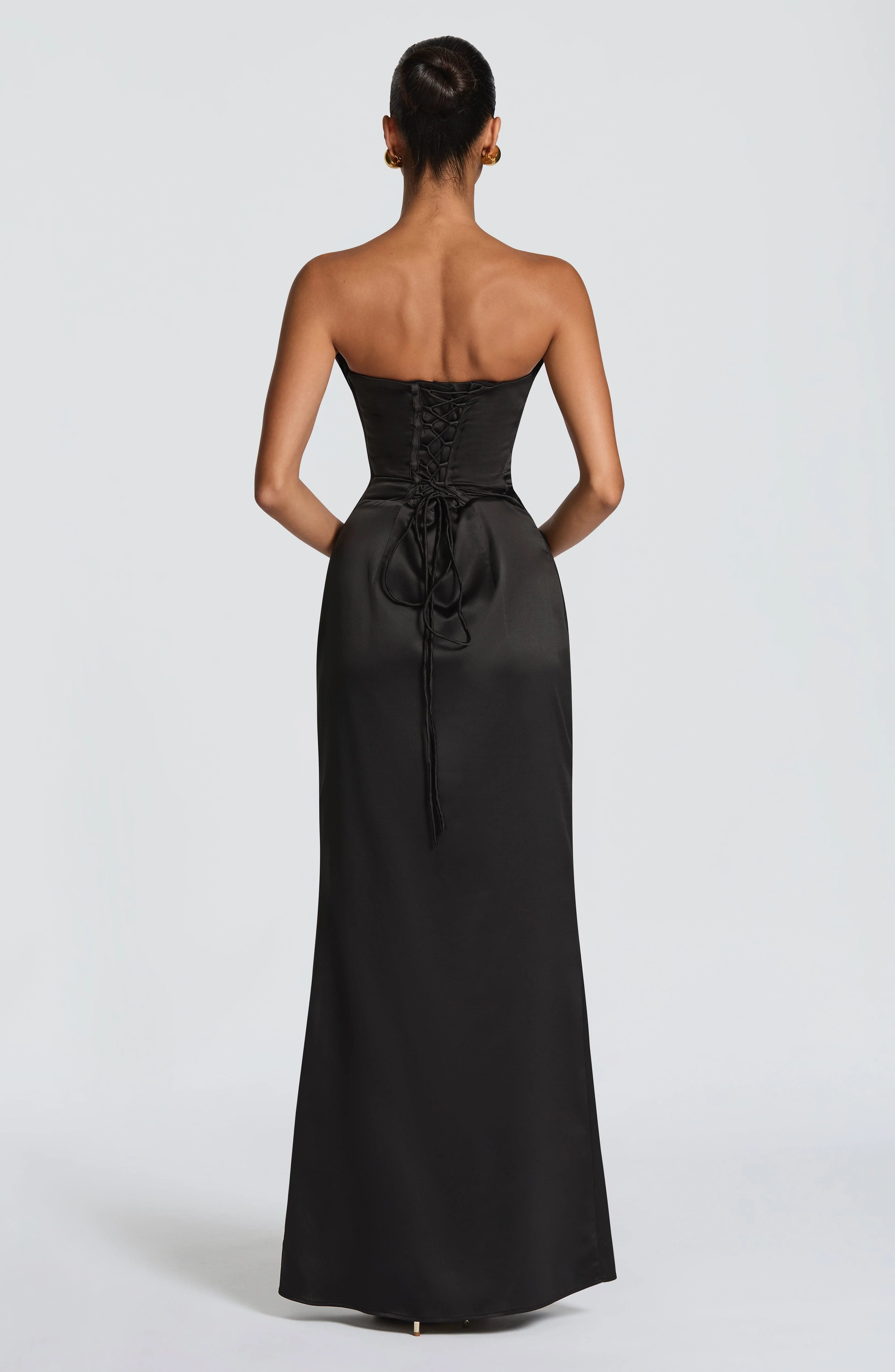 Vessa Maxi Dress - Black - Image 2