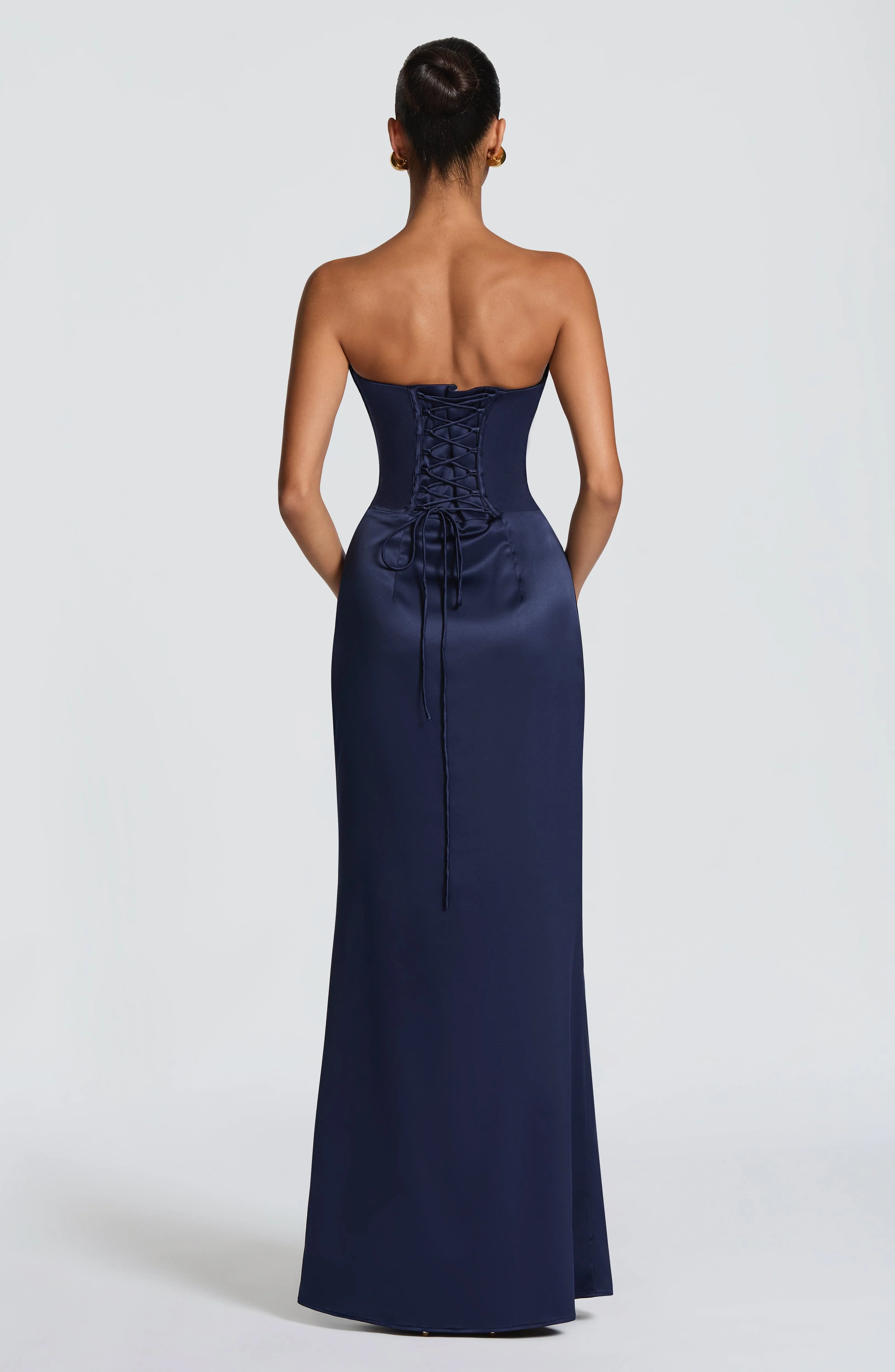 Vessa Maxi Dress - Navy - Image 3