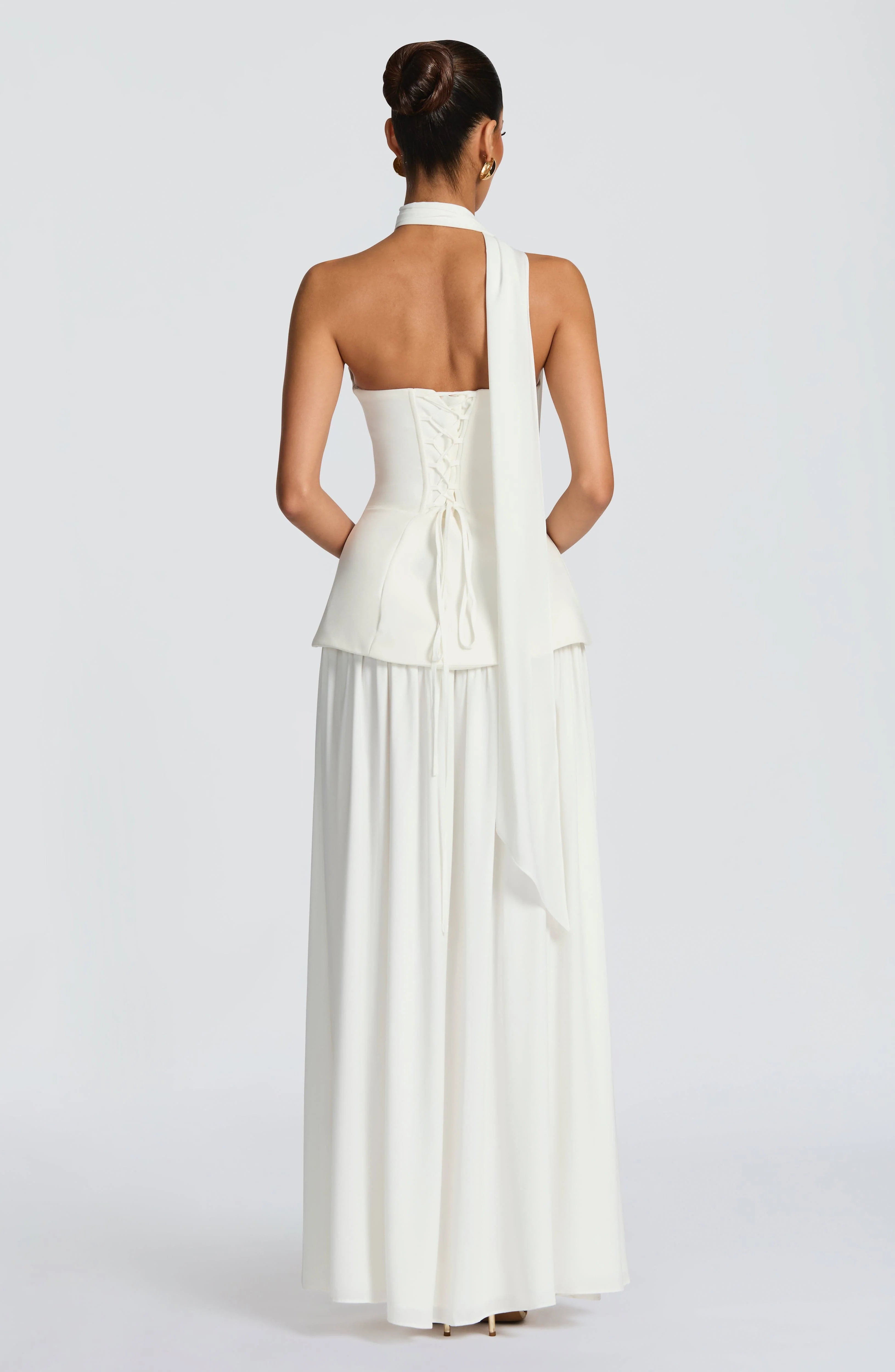 Vietta Maxi Dress - Ivory - Image 6