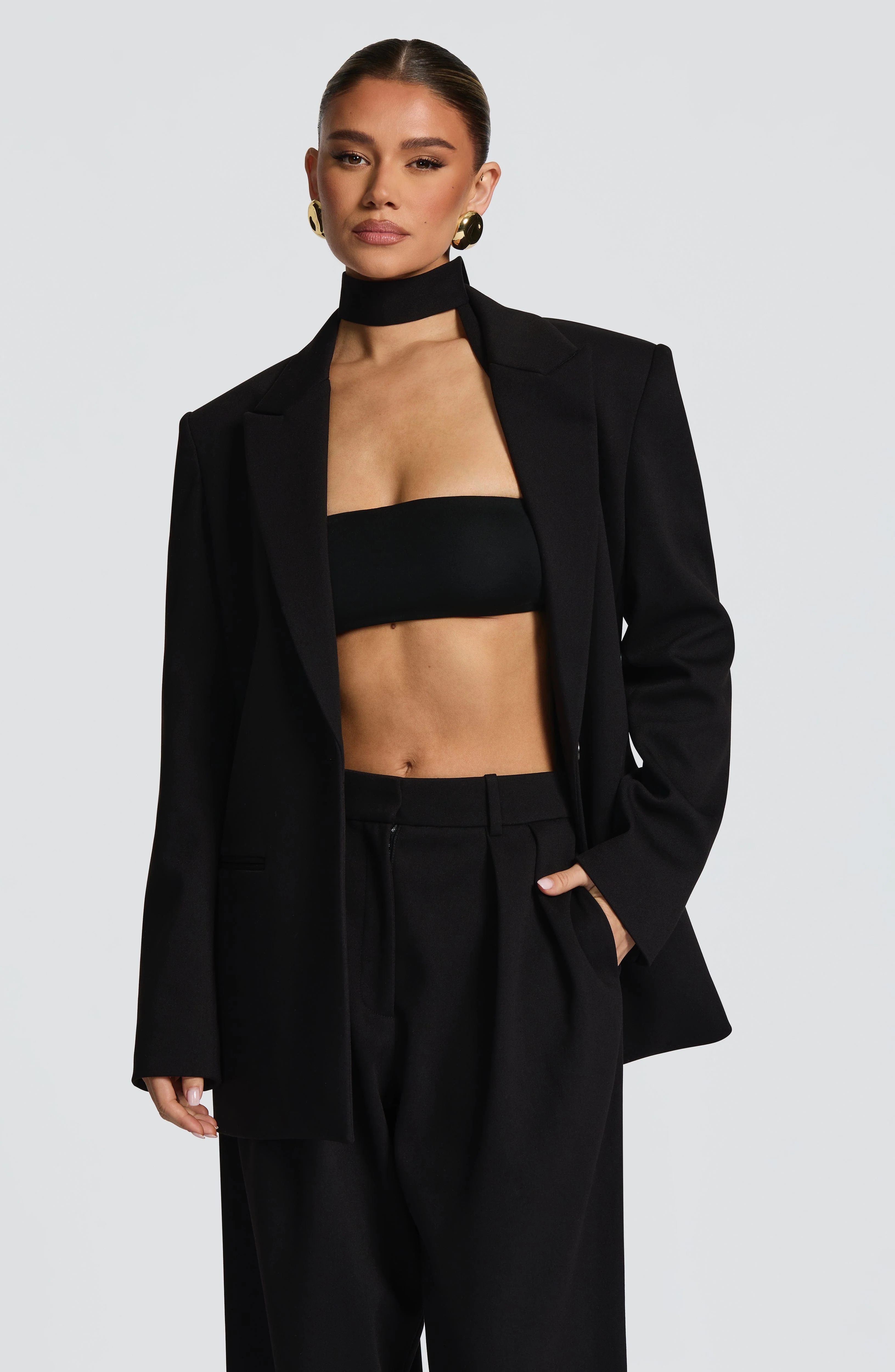 Vinnie Scarf - Black - Image 5