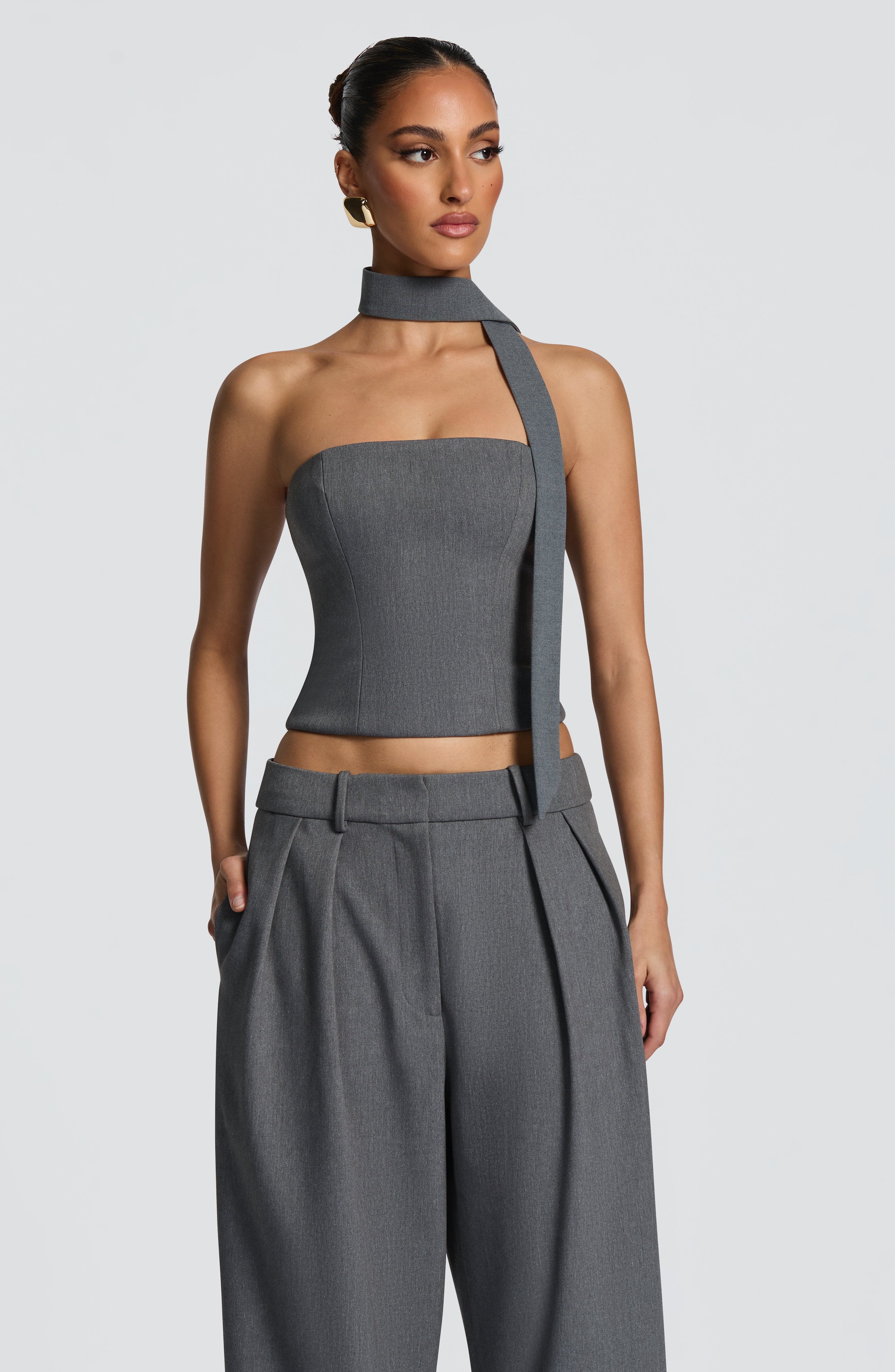 Vinnie Scarf - Grey Marl - Image 5