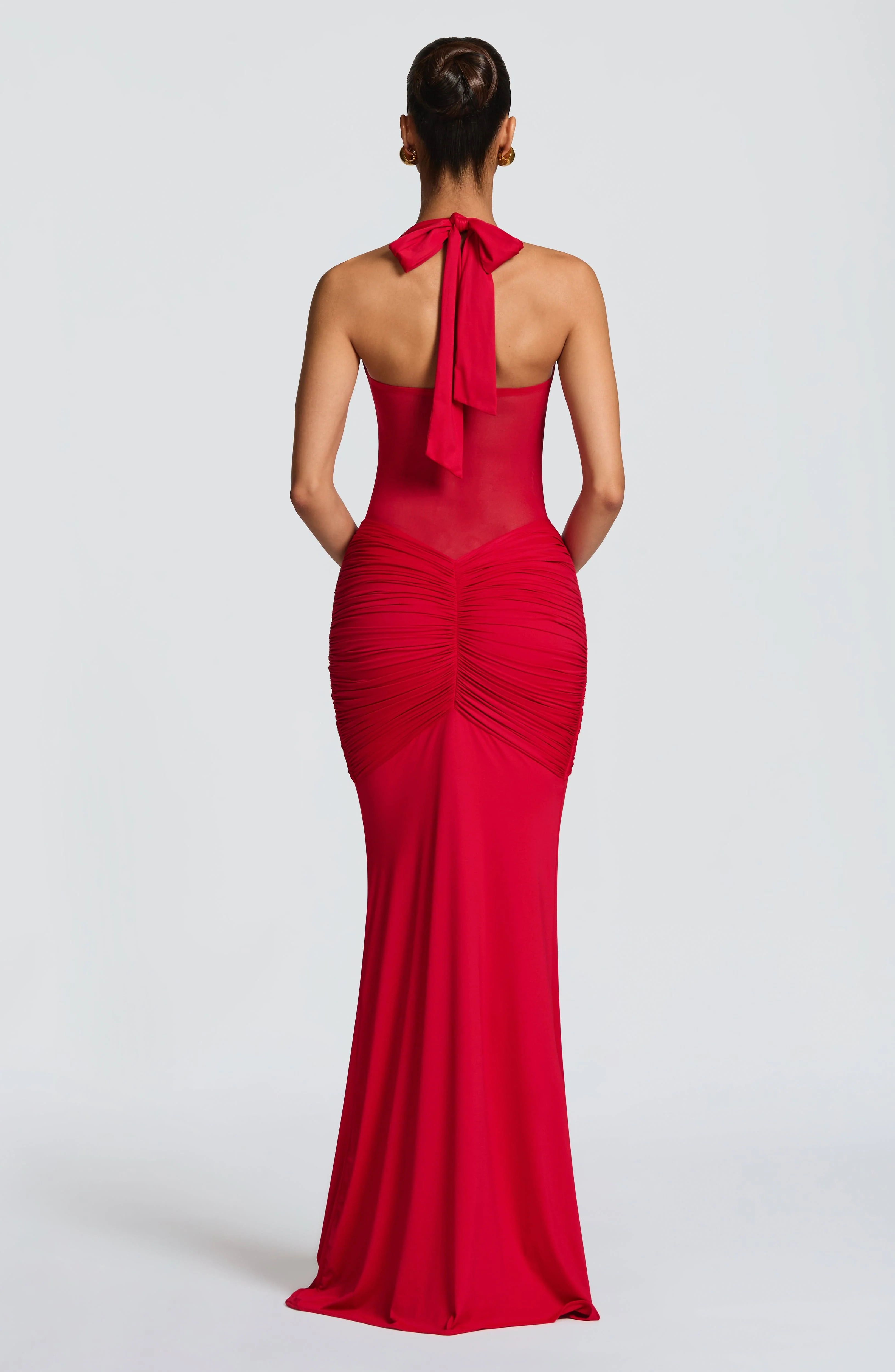 Vixen Maxi Dress - Red - Image 2