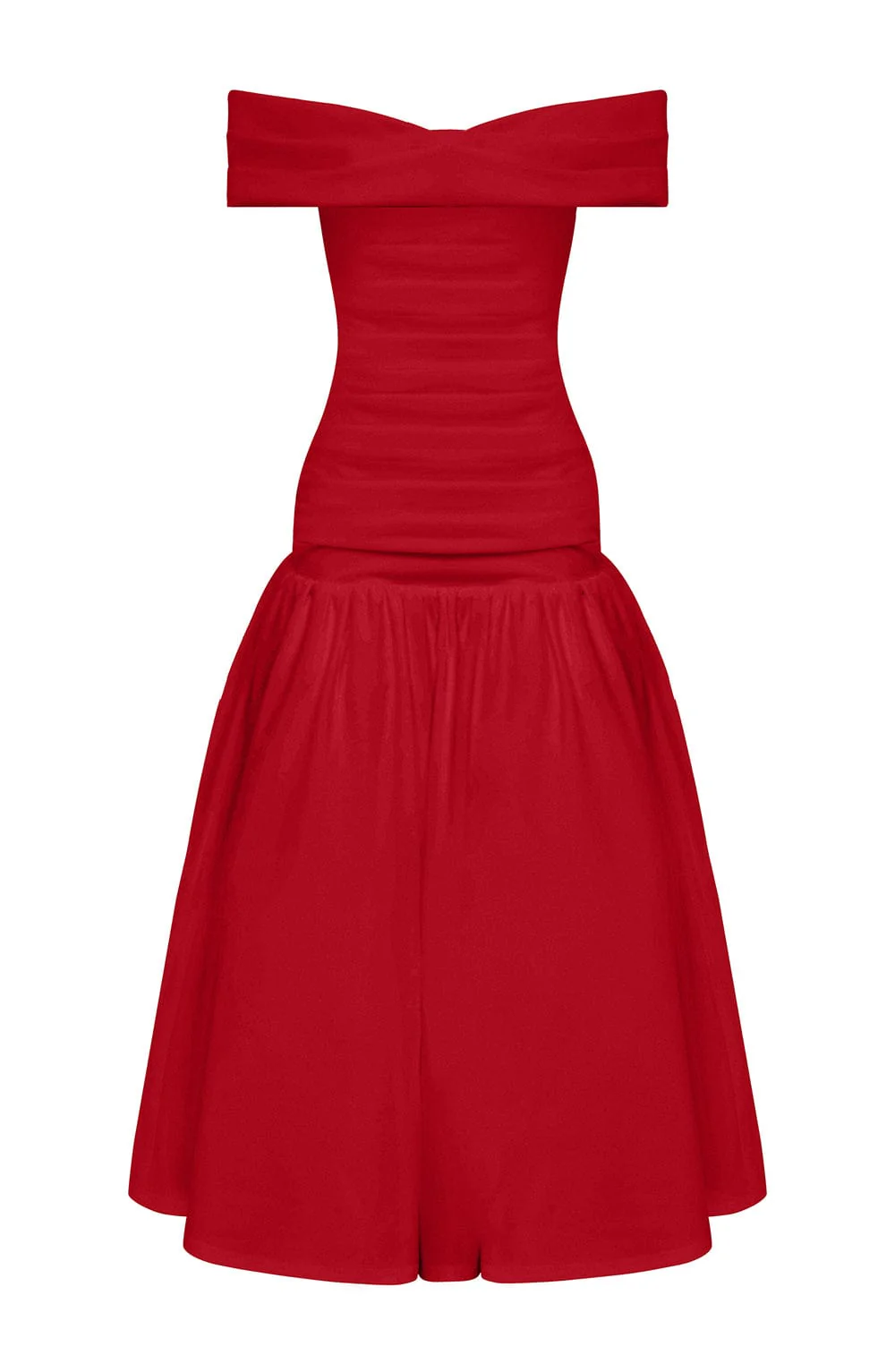 Wilhelmina Midaxi Dress - Red - Image 10