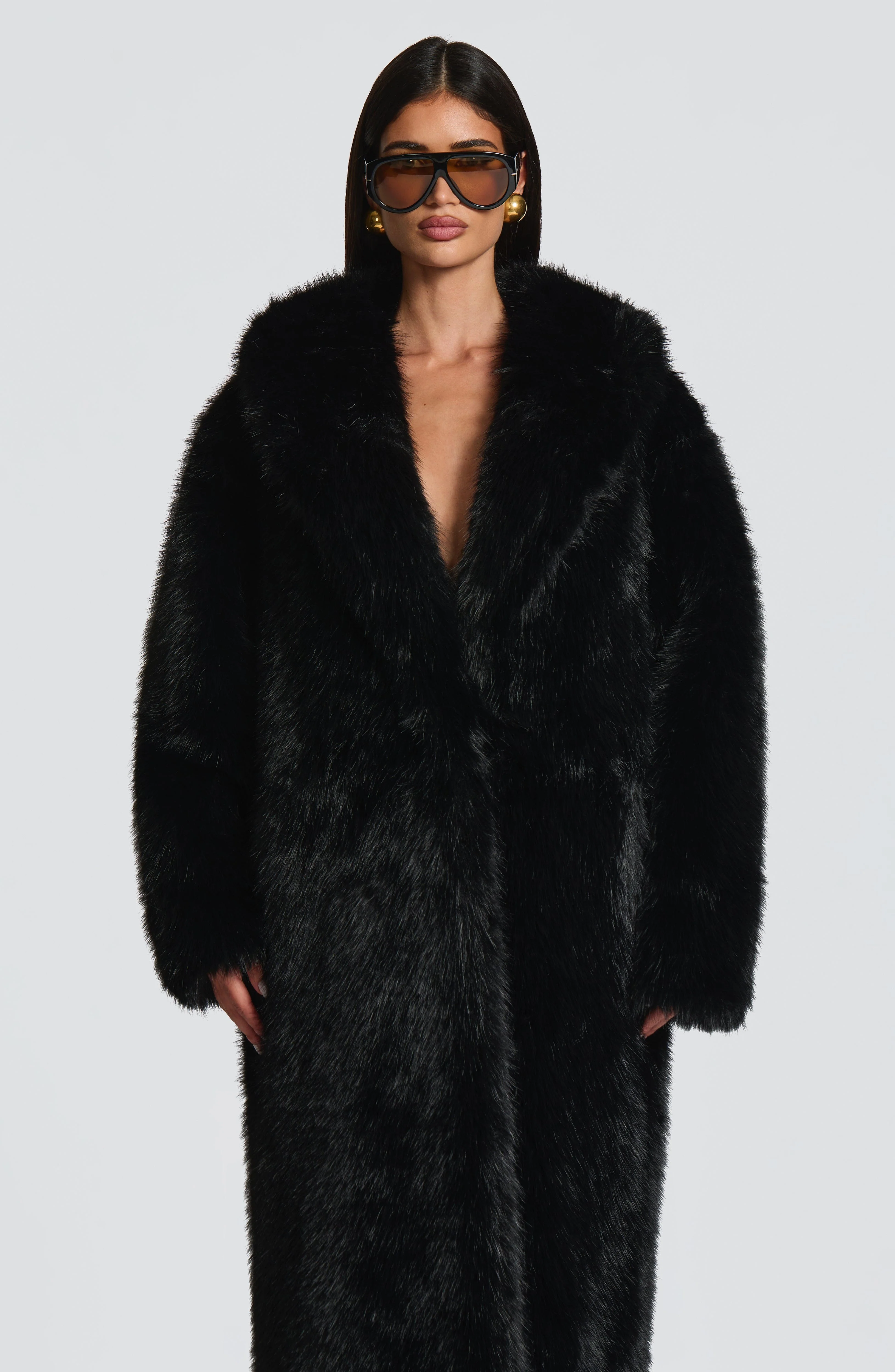 Willow Coat - Black - Image 4
