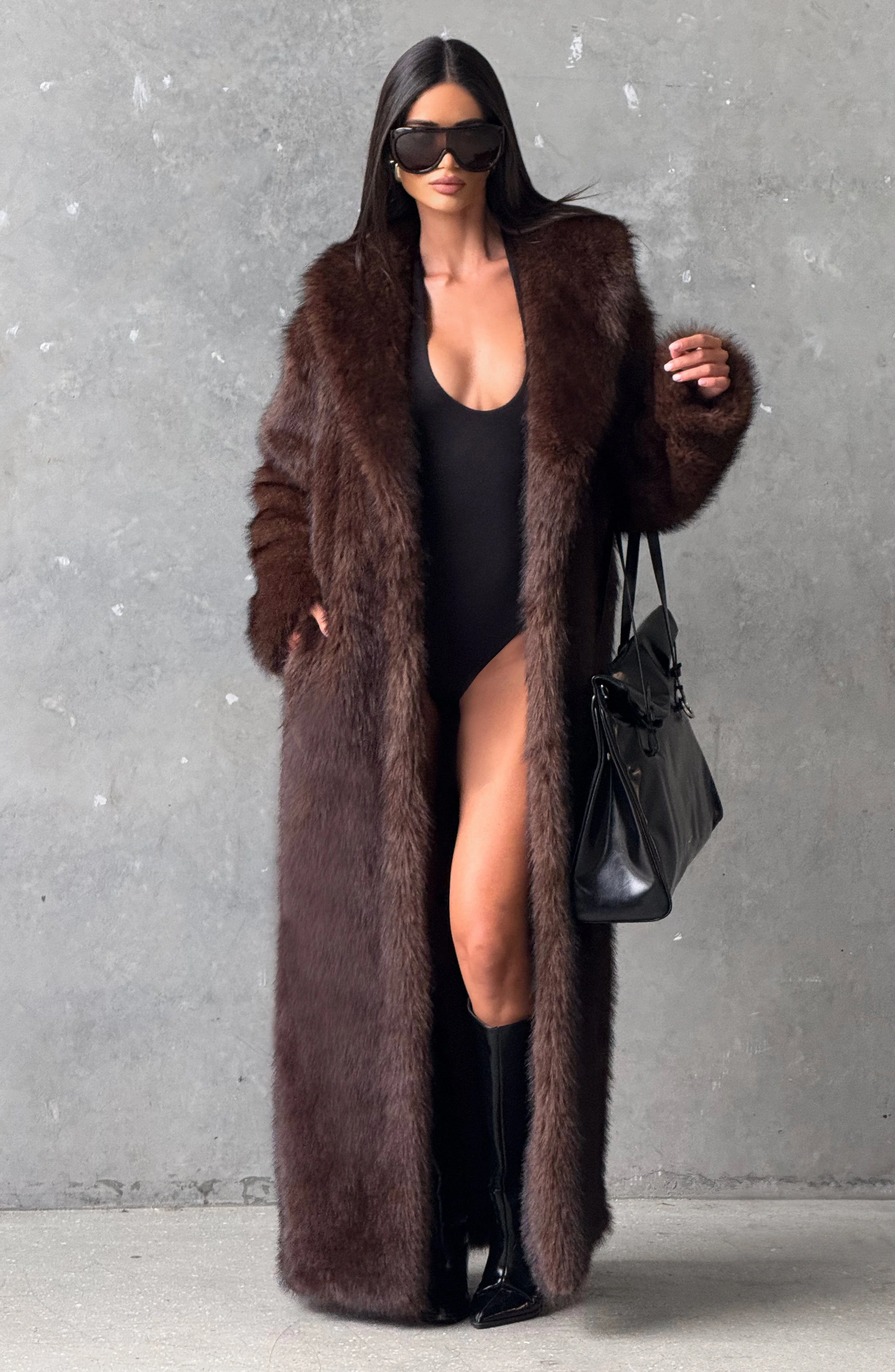 Willow Coat - Chocolate - Image 3