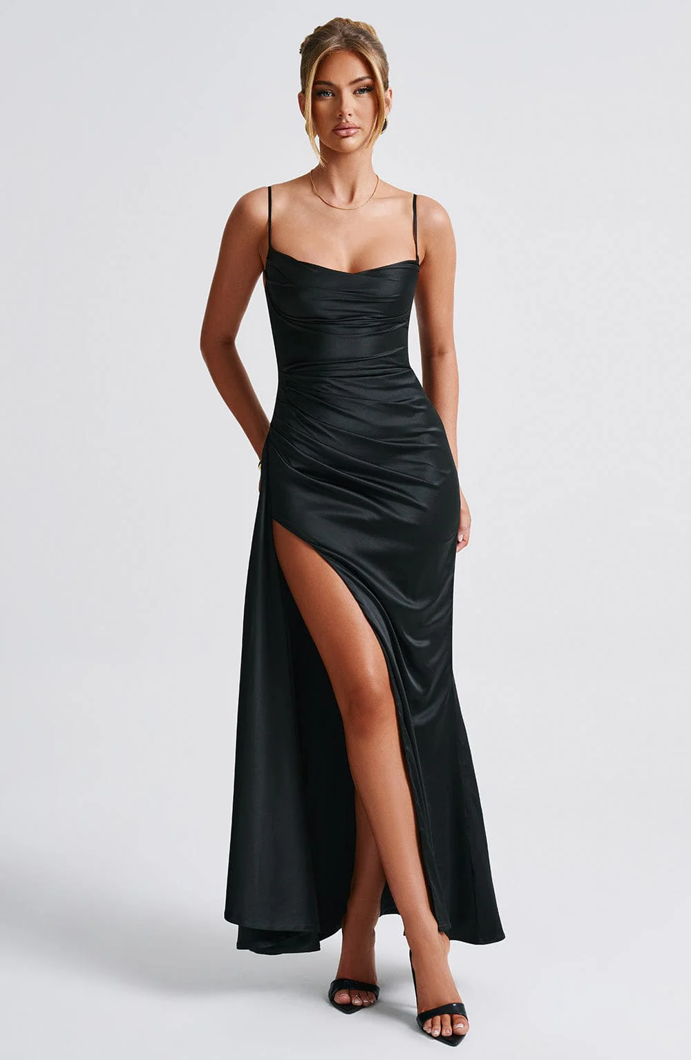 Winona Maxi Dress - Black - Image 11