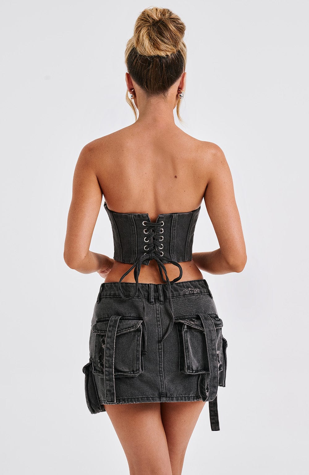 Yasie Corset - Black - Image 2