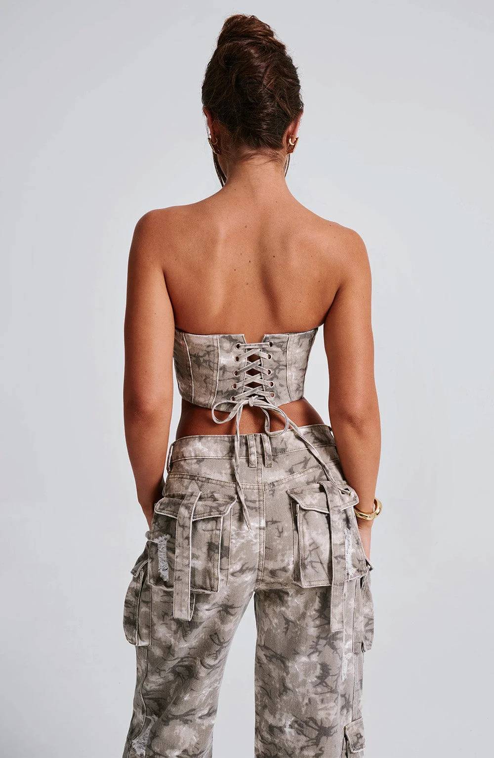 Yasie Corset - Camo Print - Image 13