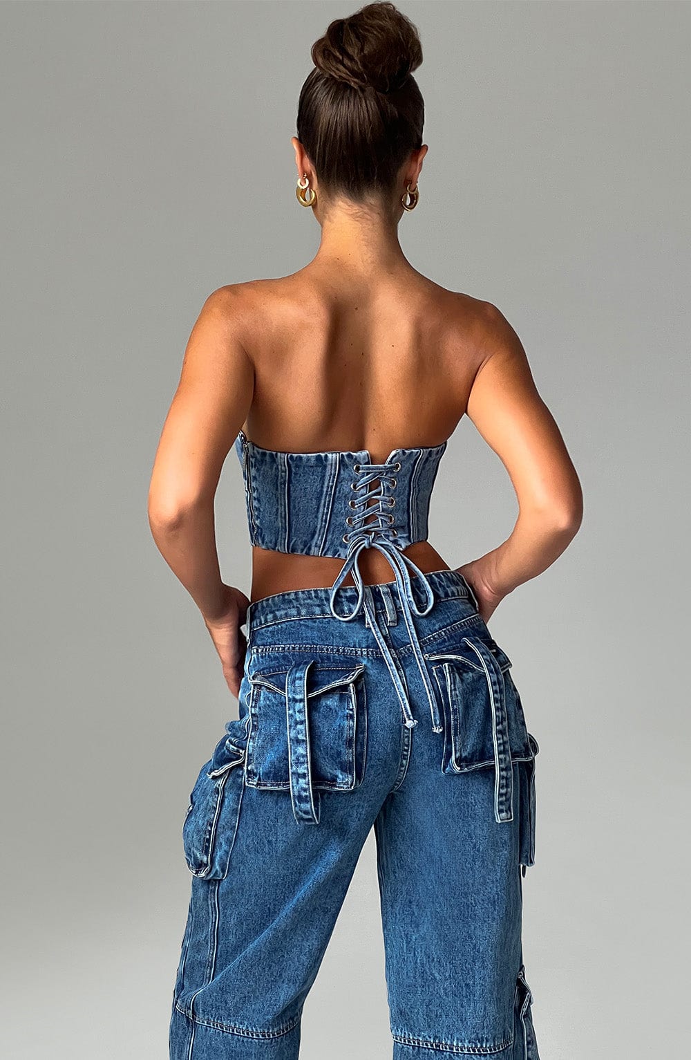 Yasie Corset - Dark Wash - Image 2